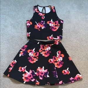 two piece dress